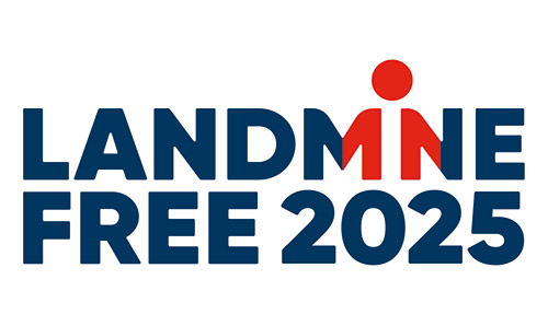 Landmine Free 2025 logo